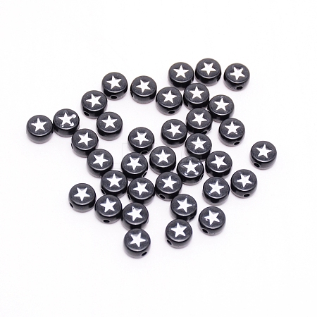 Opaque Acrylic Beads ACRC-TAC0001-01D-1