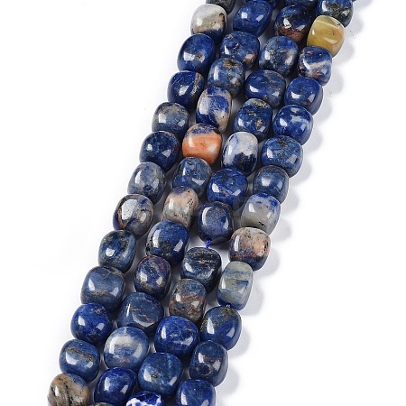 Natural Sodalite Beads Strands G-C038-02E-1