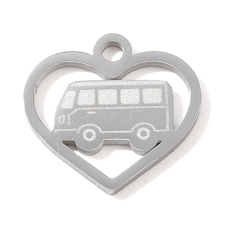 304 Stainless Steel Charms SA-CBAE30B-03G-P-1