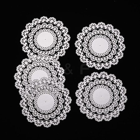 Flower Carbon Steel Cutting Dies Stencils DIY-A008-21-1