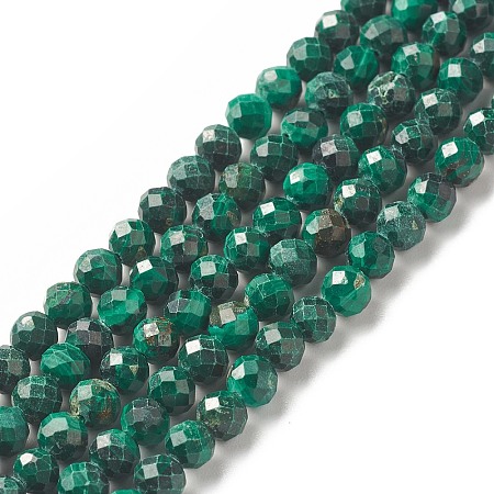 Natural Malachite Beads Strands LS-G-G989-A06-C-1