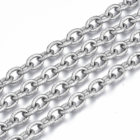 304 Stainless Steel Link Chains CHS-T003-20P-NF-1