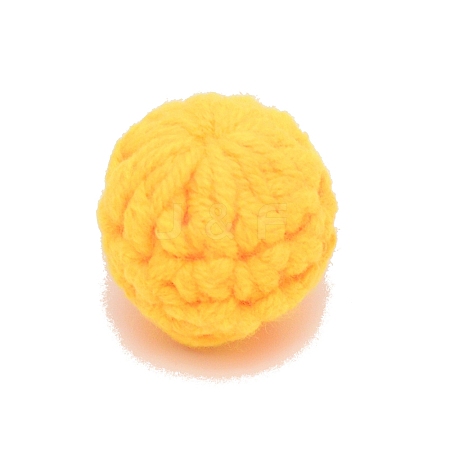 DIY Doll Craft Yarn Pom Pom Ball LS-AJEW-WH0034-27F-1
