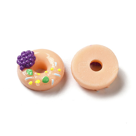 Opaque Resin Imitation Food Decoden Cabochons CRES-M014-01G-1