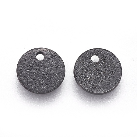 304 Stainless Steel Charms STAS-E455-02B-8mm-1