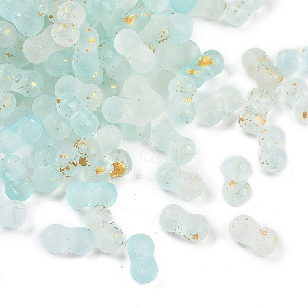 Gradient Color Transparent Acrylic Beads OACR-M023-02I-1