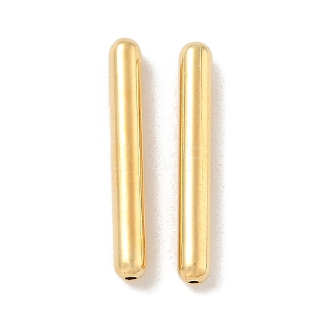 Brass Tube Beads KK-H503-31G-1