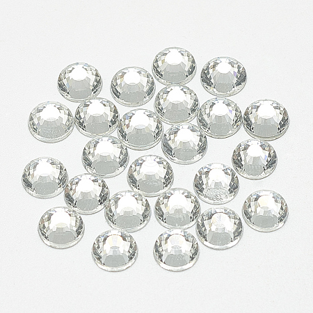 Flat Back Glass Rhinestone Cabochons RGLA-T090-SS5-01-1