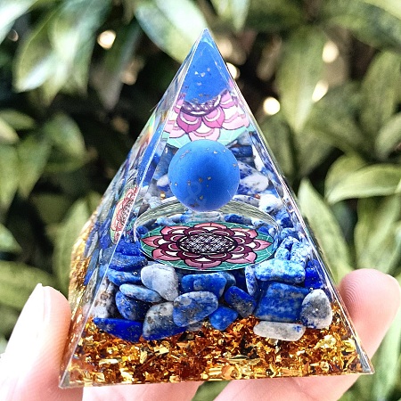 Orgonite Pyramid Resin Energy Generators PW-WG5451E-01-1