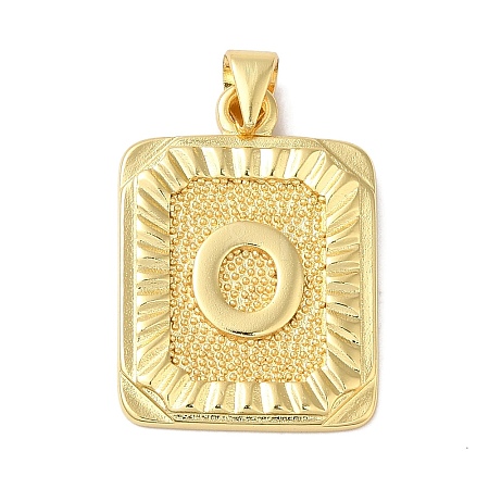 Rack Plating Brass Pendants KK-B092-42G-O-1