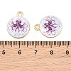 Ocean Theme Printed Alloy Pendants AL-CBA49CA-08D-3