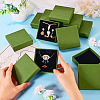 12Pcs Cardboard Paper Jewelry Storage Boxes with Sponge CON-TA0001-43C-5