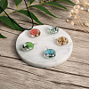 Craftdady 12Pcs Transparent Glass Pendants GLAA-CD0001-03-7