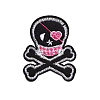 Skull Computerized Embroidery Style Cloth Iron on/Sew on Patches SKUL-PW0002-113-4