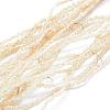 Electroplate Glass Beads Strands EGLA-J144-HR-C01-1