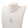 Alloy Earrings & Necklaces Jewelry Sets SJEW-JS00986-5