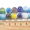 Handmade Lampwork Beads Strands LAMP-H001-02-4