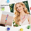 800Pcs 2 Styles Cross Theme Acrylic Beads MACR-PA0001-45B-6