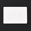 Rectangle Paper Hair Clip Display Cards DIY-B061-02D-3
