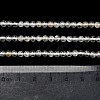 Natural Topaz Crystal Beads Strands G-B107-E02-02-5