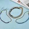 Mixed Natural Gemstone Beaded Necklaces NJEW-JN04156-2