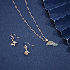 Dangle Earring Findings STAS-UN0016-23RG-3