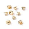 Rack Plating Brass Ear Nuts KK-G433-06LG-3