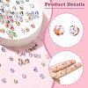 1200Pcs 10 Colors Baking Paint Transparent Glass Beads GLAA-CJ0002-86-3