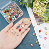 CHGCRAFT 120pcs 6 styles Glass & Acrylic Charms & Pendants DIY-CA0003-98-3