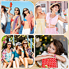 6Pcs 6 Colors Acrylic Bangles for Women BJEW-ME0001-03A-5