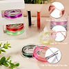 12 Rolls 12 Colors Strong Stretchy Beading Elastic Thread EW-TA0001-05-4