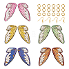DIY Butterfly Wing Earring Making Kit DIY-TA0005-17-1