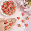 60Pcs Opaque Resin Cabochons DIY-SC0028-30A-3