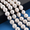 Natural Keshi Pearl Beads Strands PEAR-S019-06A-5