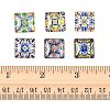 20Pcs Glass Cabochons GLAA-FS0002-57-5