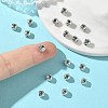 SHEGRACE Brass Cubic Zirconia Beads XGRQ4H195-682P-B-4