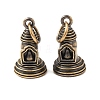 Brass Pendants KK-CBA25B2-01B-AB-1