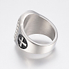 304 Stainless Steel Finger Rings RJEW-G091-18-3