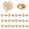 15Pcs Cat Eye Pin JEWB-UN0002-72B-1