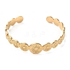 304 Stainless Steel Sun Cuff Bangles LS-BJEW-F457-25G-7