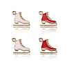 20Pcs 2 Colors Alloy Enamel Pendants PALLOY-CJ0001-137-8