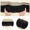  Pleated Chiffon Lace Trim SRIB-NB0001-10C-4