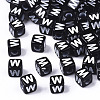 Opaque Acrylic Beads LS-X-SACR-N002-01W-1