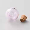 Transparent Glass Bottles Pendants Small DIY Bottles with Cork AJEW-WH0258-748B-01-2