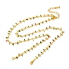 Brass Cable Chain Necklace Making KK-K337-12G-01-1