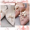 Fingerinspire 1 Sets Pearl Shoe Decoration FIND-FG0001-40-6