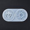 Meditation Yoga Pendants Cup Mat Silicone Molds DIY-B056-02C-6