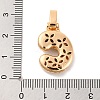 Brass Micro Pave Cubic Zirconia Pendants KK-C076-29C-G02-3