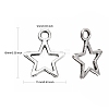 Tibetan Style Alloy Charms LF10651Y-NF-2