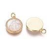 Brass Pendants KK-I656-42G-01-2